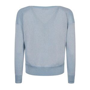 BASE MILANO Women's Boat Neck Sweater Women SKY BLUE Sweaters & Knitwear